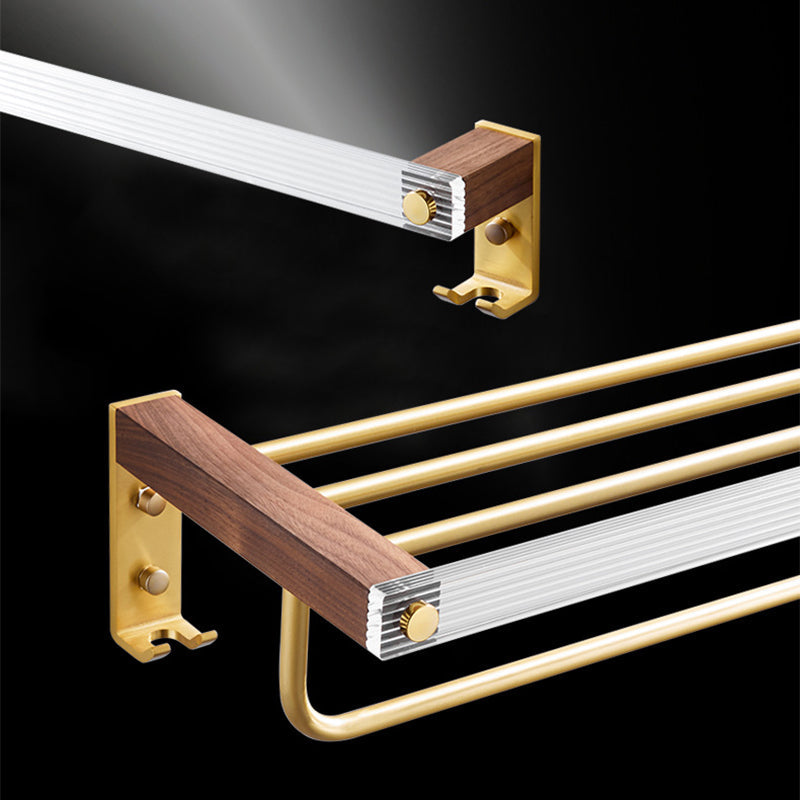 Avtoit | Metal Minimalist Bathroom accessory single or in set in Gold