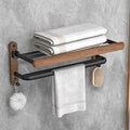 Avtoit | Metal and wood bathroom accessories as a single piece or as a set without drilling