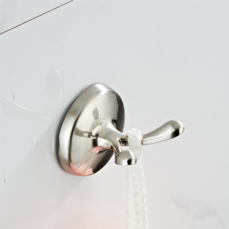 Avtoit | Metal Bathroom Set Traditional Style Nickel Bathroom Accessories Set