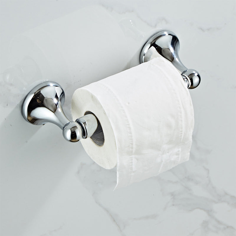 Avtoit | Metal Bathroom Set Traditional Style Chrome Bathroom Accessories Set