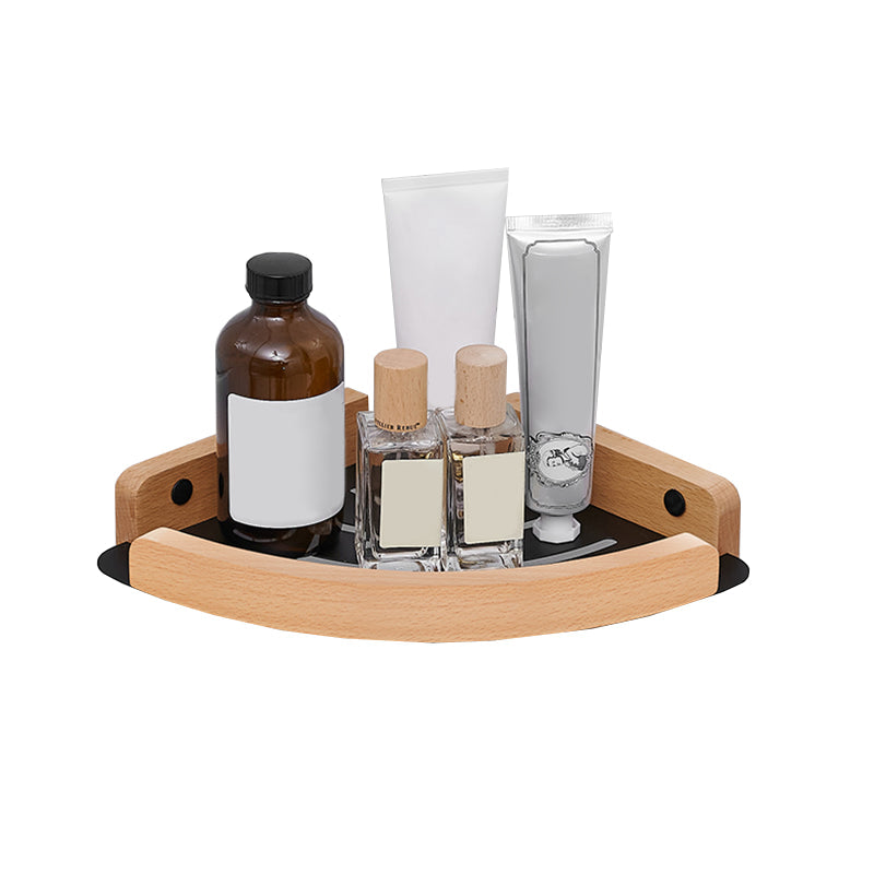 Avtoit | Metal and wood bathroom accessories as a single piece or in a set in black