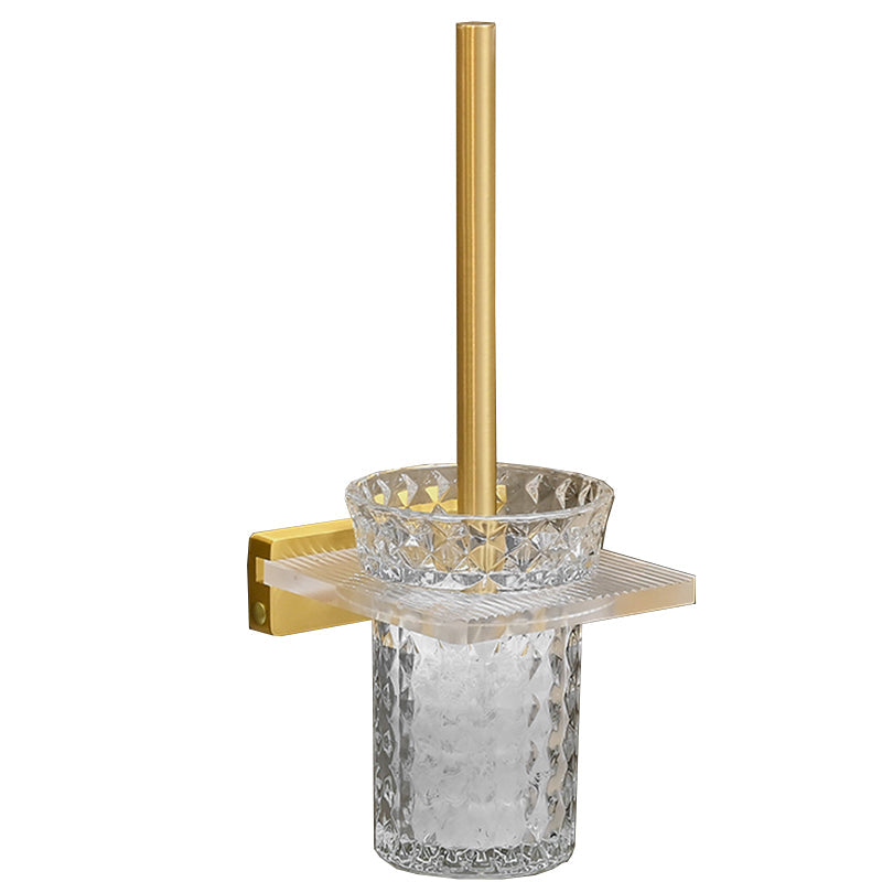 Avtoit | Metal and acrylic bathroom accessories as a single piece or in a set in gold