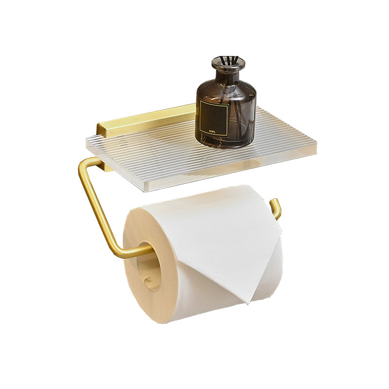 Avtoit | Metal and acrylic bathroom accessories as a single piece or in a set in gold