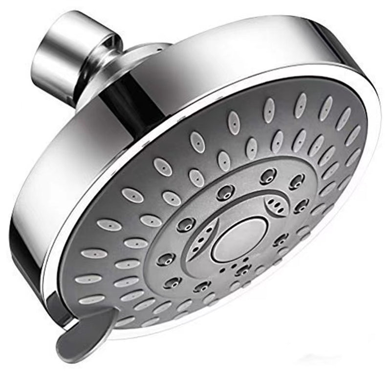 Avtoit | Modern Fixed Shower Head with Catalyst 4-Inch Silver Wall Mount Shower Head