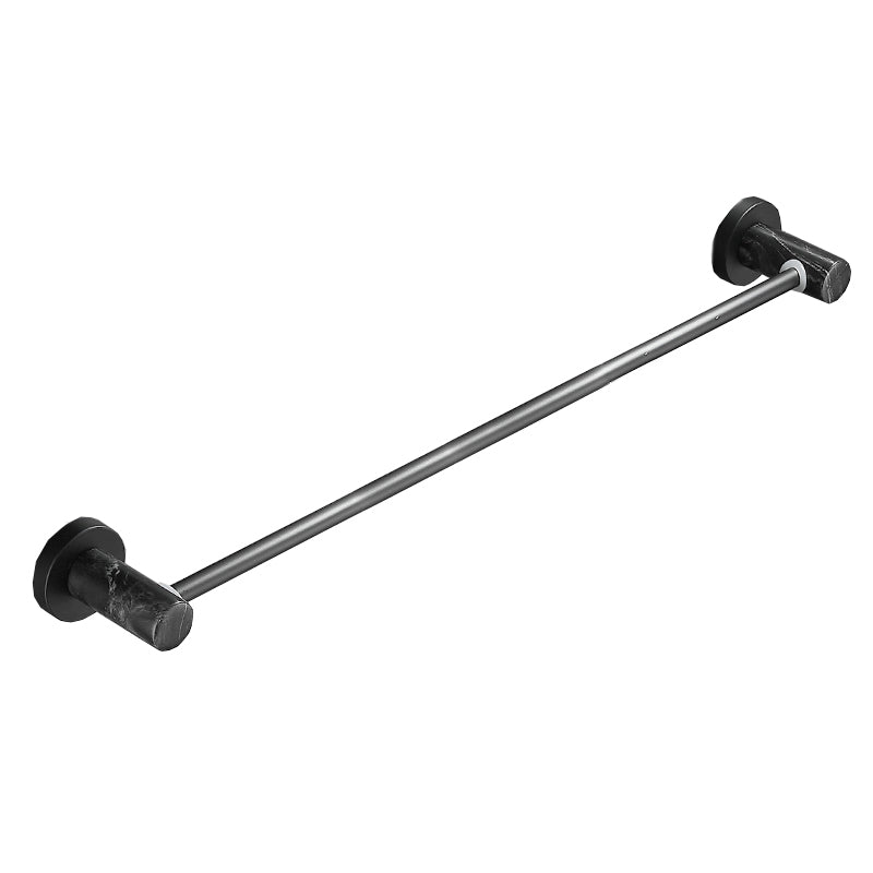 Avtoit | Metal and marble bathroom accessories as a single piece or as a set in black