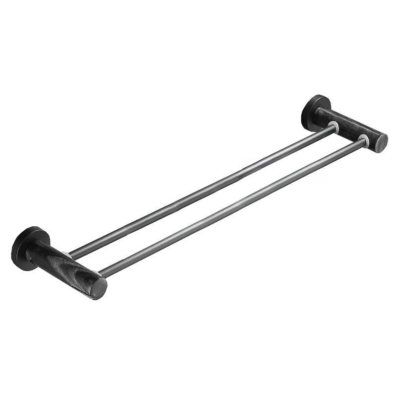 Avtoit | Metal and marble bathroom accessories as a single piece or as a set in black