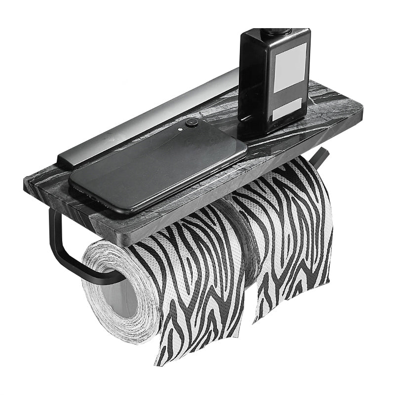 Avtoit | Metal and marble bathroom accessories as a single piece or as a set in black