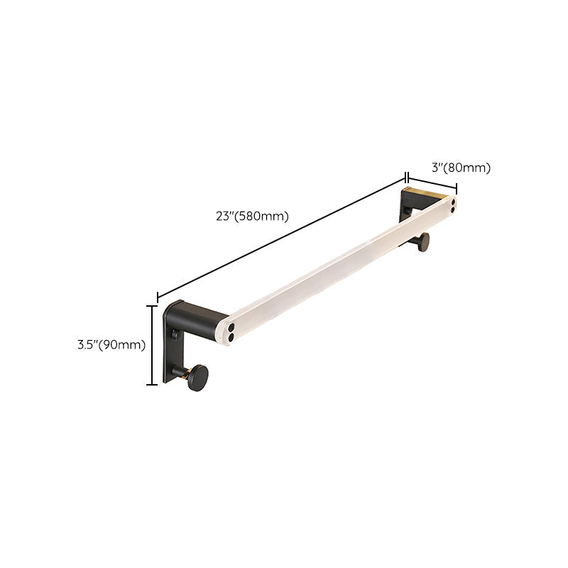 Avtoit | Metal and acrylic bathroom accessories as a single piece or in a set in black