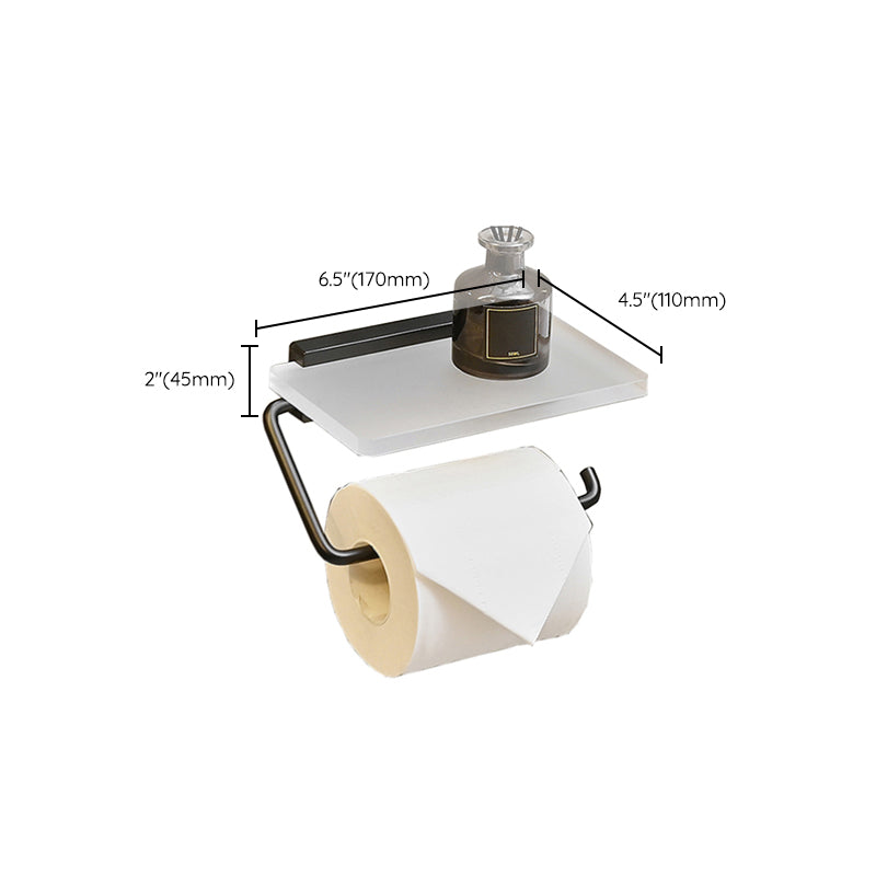 Avtoit | Metal and acrylic bathroom accessories as a single piece or in a set in black