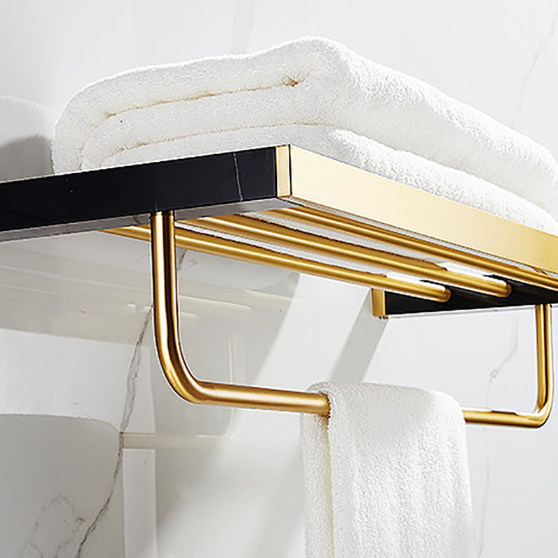 Avtoit | Metal and Marble Bathroom Minimalist Accessory as a Single Piece or in a Set in Gold