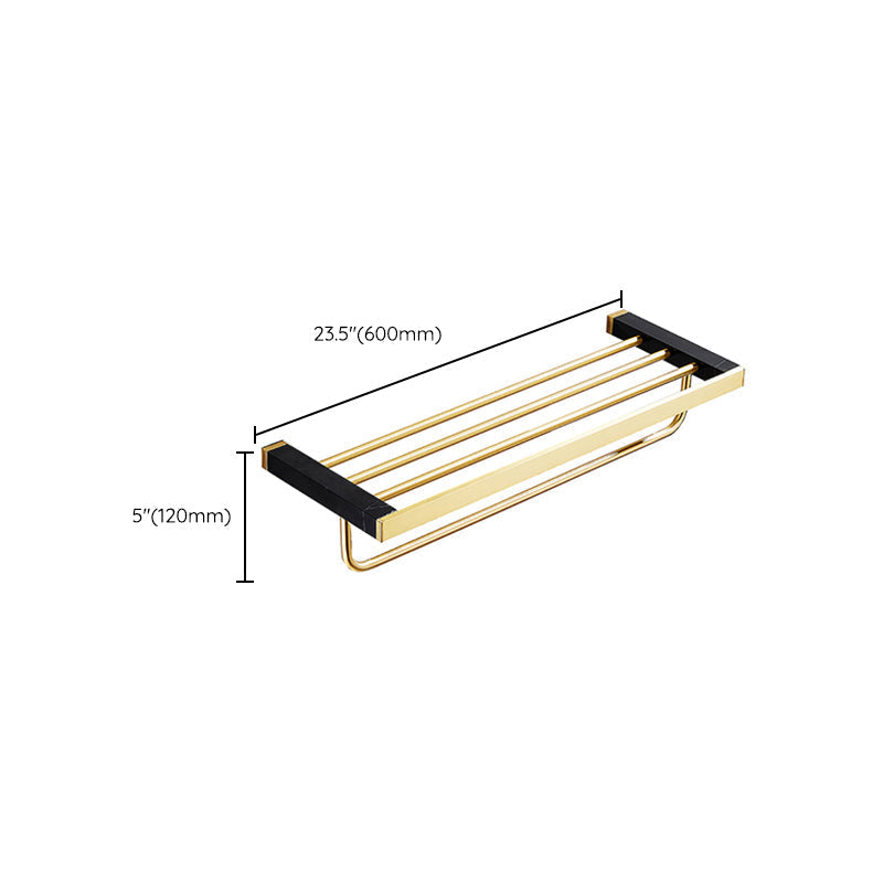 Avtoit | Metal and Marble Bathroom Minimalist Accessory as a Single Piece or in a Set in Gold