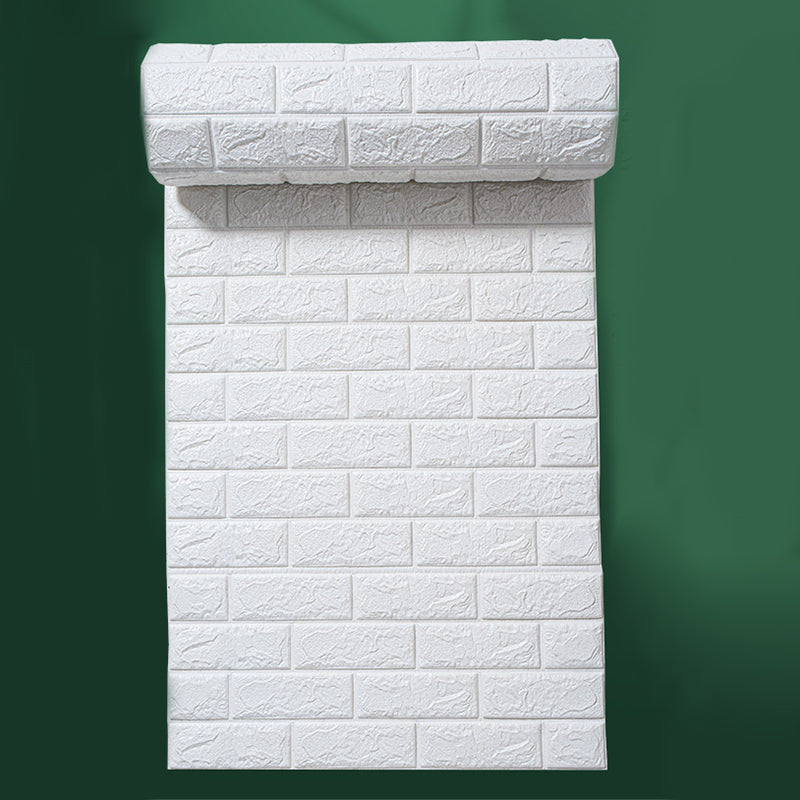 Avtoit | Modern wall-ceiling element for sticking with 3D embossing in white
