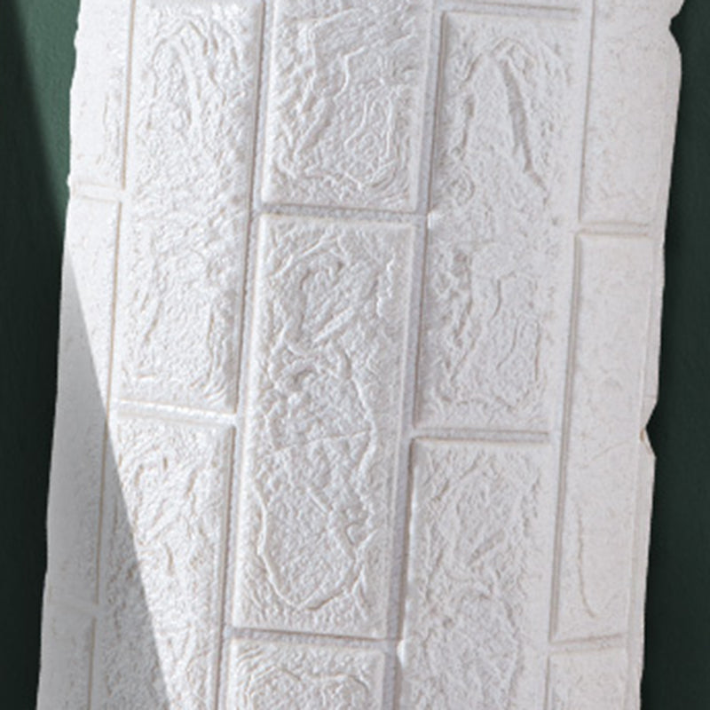 Avtoit | Modern wall-ceiling element for sticking with 3D embossing in white