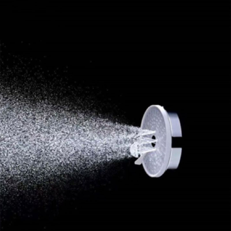 Avtoit | Matt Black Hand Shower Modern 3-Stream Round Wall Mounted Hand Shower