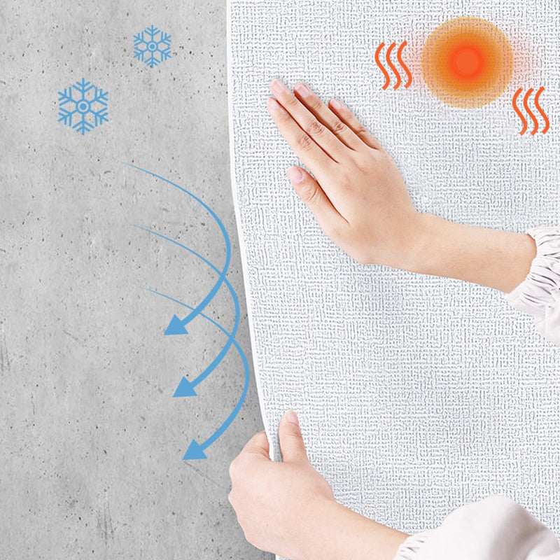 Avtoit | Foam wall panel fireproof living room solid color removable and stick-on wall panel