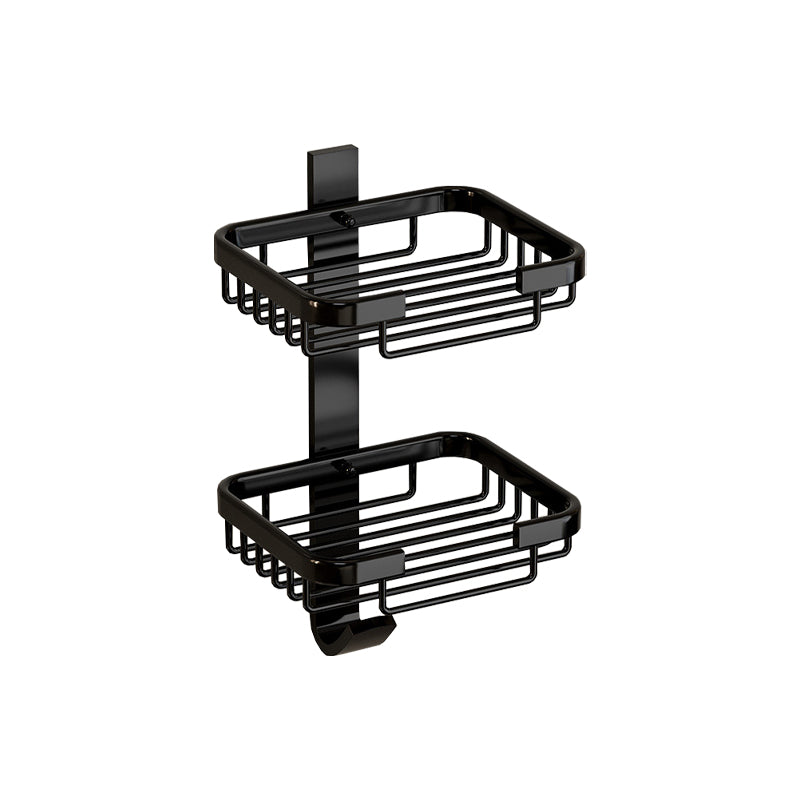Avtoit | Modern Bathroom Accessory Set Shelf Black/Silver/Grey Bathroom Accessories Set