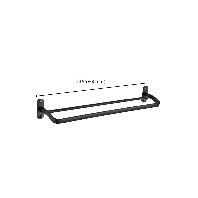 Avtoit | Traditional Bathroom Accessories Set Black Towel Ring Bathroom Shelf Bathroom Accessories Set