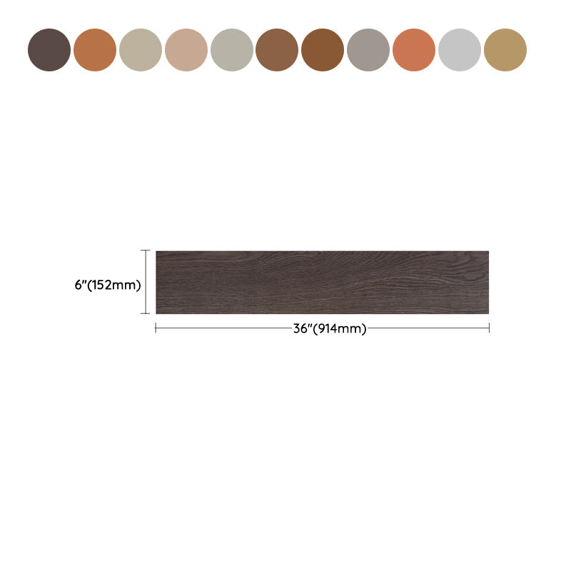 Avtoit | Square Edge Vinyl Floor Living Rooms PVC Flooring with Peel & Stick