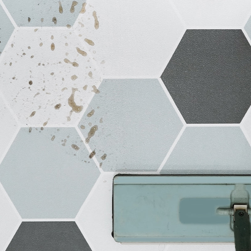 Avtoit | Bathroom 3.5 mm vinyl floor square peel and stick PVC floor