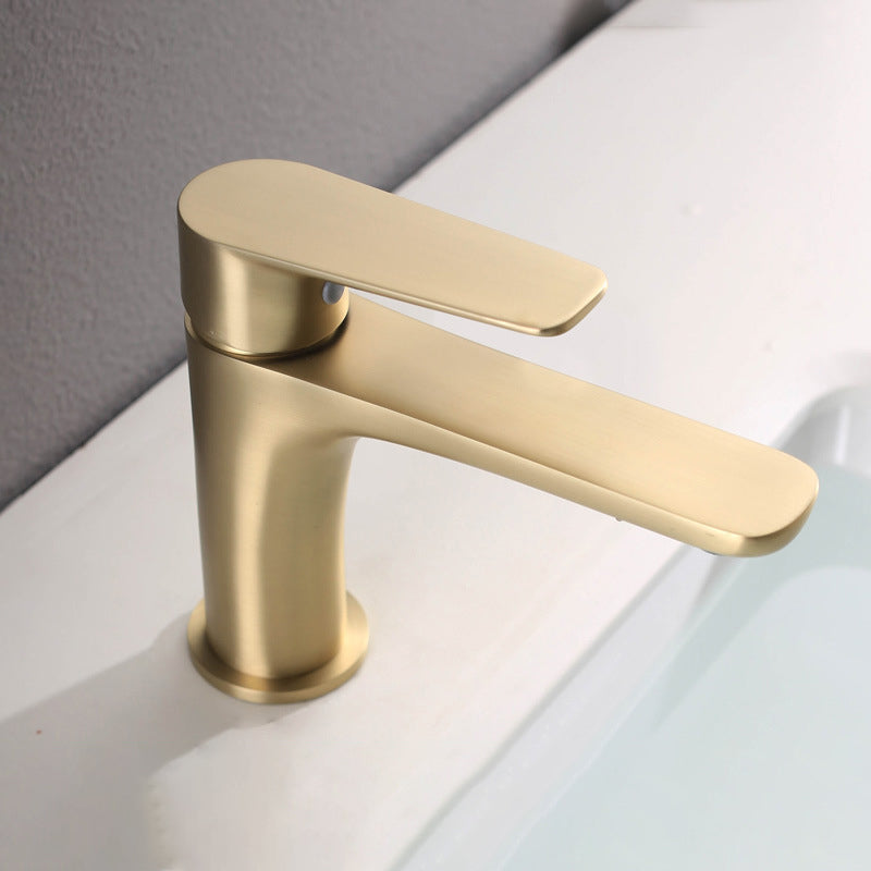 Avtoit | Light Luxury Basin Faucet with Lever Handle Single Hole Bathroom Faucet