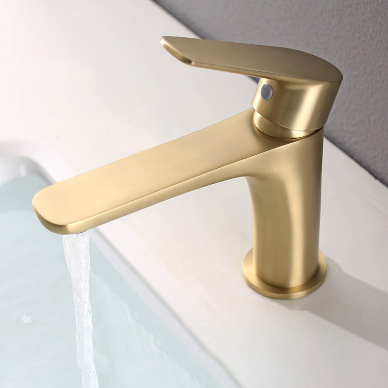 Avtoit | Light Luxury Basin Faucet with Lever Handle Single Hole Bathroom Faucet
