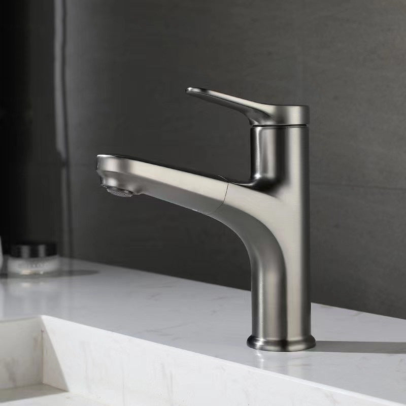 Avtoit | Modern Vessel Faucet Copper Single Handle Pull Down Vessel Faucet