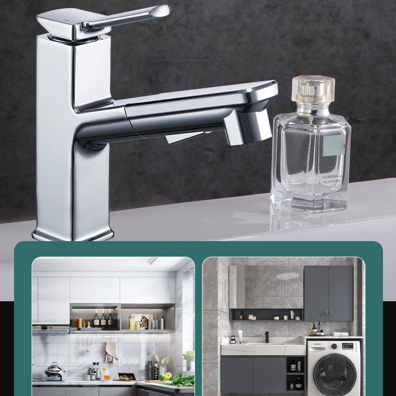 Avtoit | Modern Vessel Faucet Copper Solid Color Single Handle Vessel Faucet