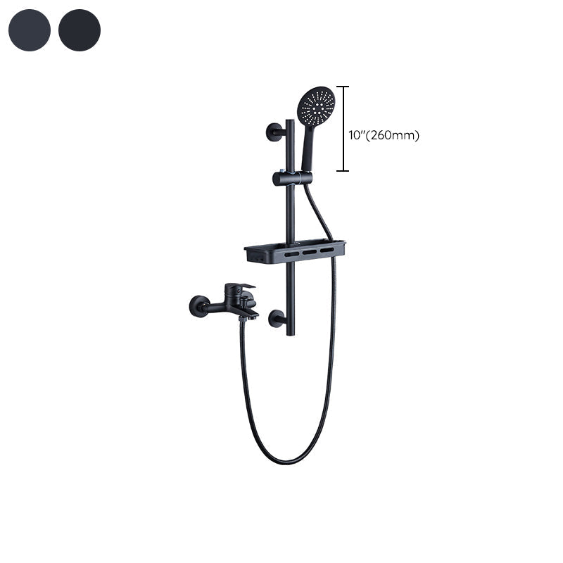 Avtoit | Brass Wall-Mounted Shower System Single Handle Shower with Lever Handle