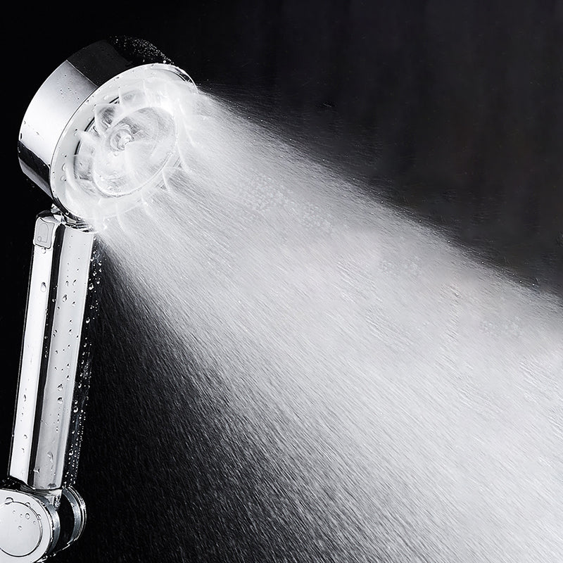Avtoit | Contemporary Wall-Mounted Shower Head Combination Chrome Round Hand Shower