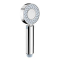 Avtoit | Contemporary Wall-Mounted Shower Head Combination Chrome Round Hand Shower
