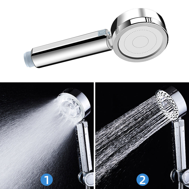 Avtoit | Contemporary Wall-Mounted Shower Head Combination Chrome Round Hand Shower