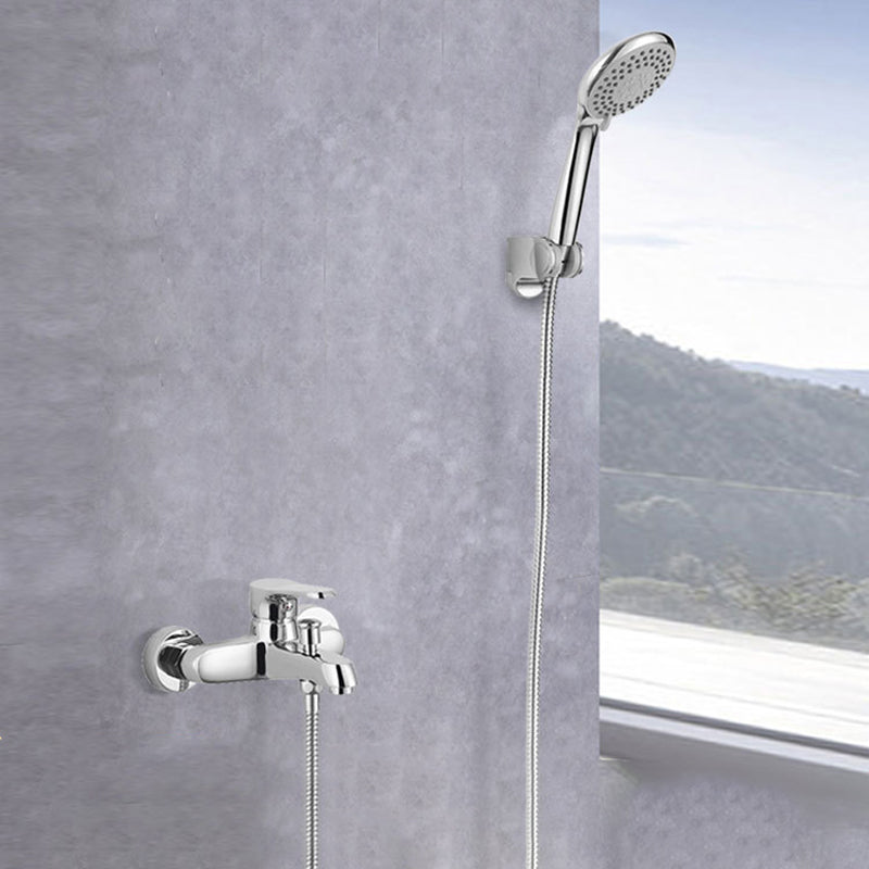 Avtoit | Bathroom Bathtub Pull-Out Wall-Mounted Hand Shower Fixed Bathtub Faucet