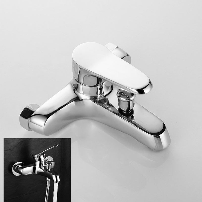 Avtoit | Bathroom Bathtub Pull-Out Wall-Mounted Hand Shower Fixed Bathtub Faucet
