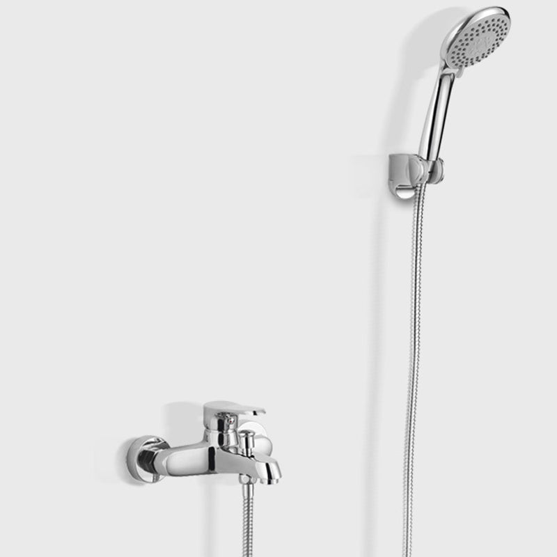 Avtoit | Bathroom Bathtub Pull-Out Wall-Mounted Hand Shower Fixed Bathtub Faucet