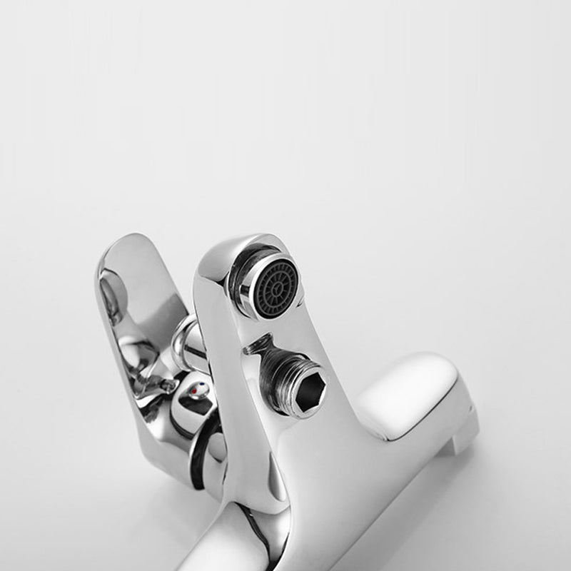 Avtoit | Bathroom Bathtub Pull-Out Wall-Mounted Hand Shower Fixed Bathtub Faucet