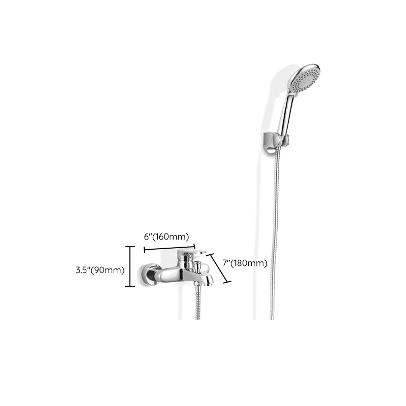 Avtoit | Bathroom Bathtub Pull-Out Wall-Mounted Hand Shower Fixed Bathtub Faucet