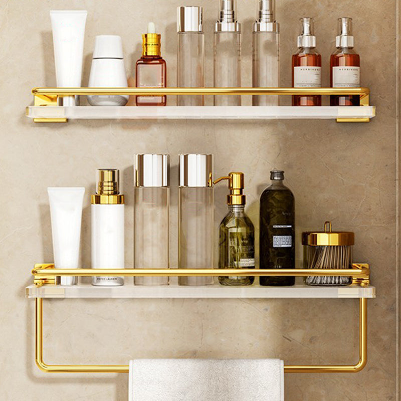 Avtoit | Modern Silver/Gold Bathroom Hardware Set Bathroom Shelf Bathroom Set