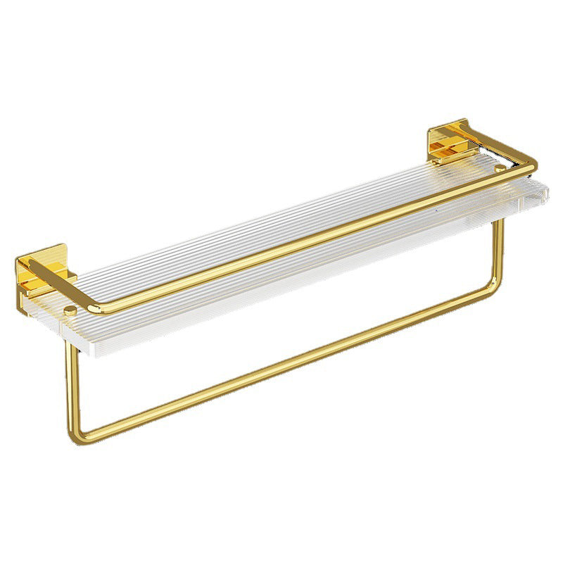 Avtoit | Modern Silver/Gold Bathroom Hardware Set Bathroom Shelf Bathroom Set
