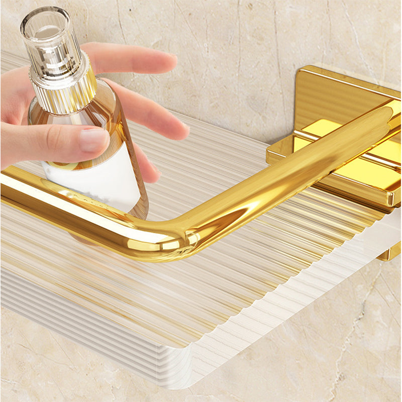 Avtoit | Modern Silver/Gold Bathroom Hardware Set Bathroom Shelf Bathroom Set