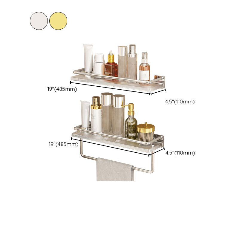 Avtoit | Modern Silver/Gold Bathroom Hardware Set Bathroom Shelf Bathroom Set