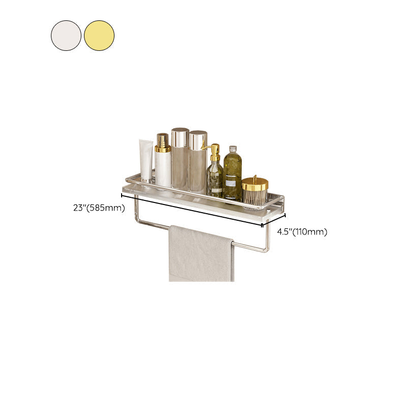 Avtoit | Modern Silver/Gold Bathroom Hardware Set Bathroom Shelf Bathroom Set