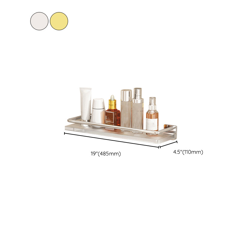Avtoit | Modern Silver/Gold Bathroom Hardware Set Bathroom Shelf Bathroom Set