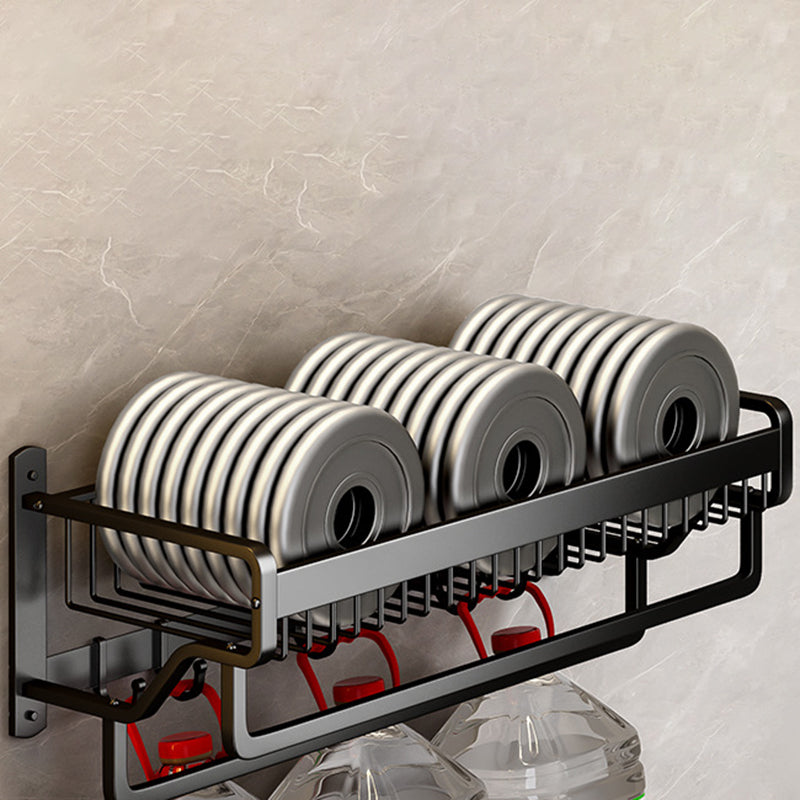 Avtoit | Modern black metal bath hardware set towel bar bathroom hardware set