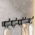 Avtoit | Modern black metal bath hardware set towel bar bathroom hardware set