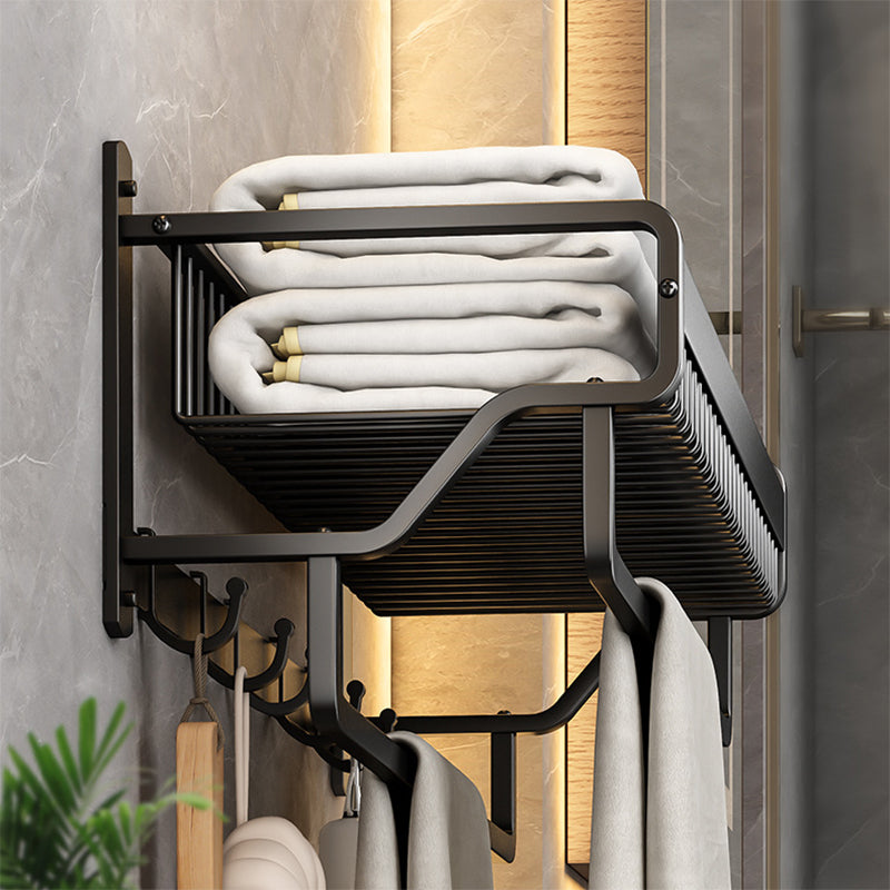 Avtoit | Modern black metal bath hardware set towel bar bathroom hardware set