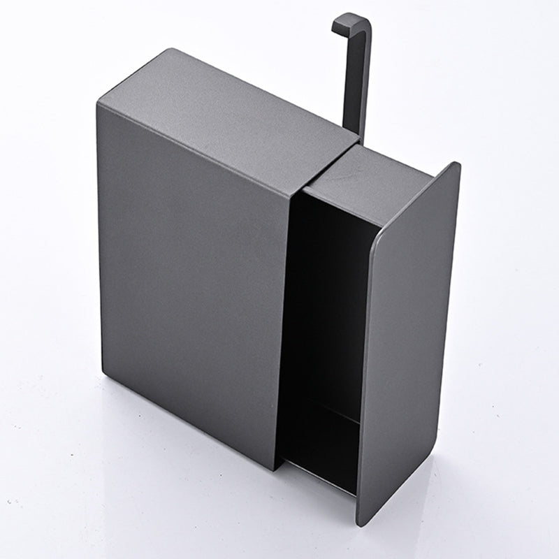 Avtoit | 2-piece Stainless Steel Classic Bathroom Accessory Set Black & Chrome Paper Holder