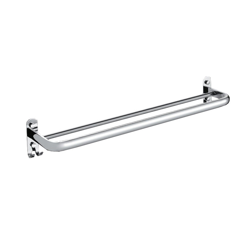 Avtoit | Chrome Modern Bathroom Hardware Set Stainless Steel Towel Hook/Towel Rail & Bathroom Shelf