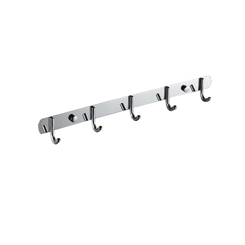Avtoit | Chrome Modern Bathroom Hardware Set Stainless Steel Towel Hook/Towel Rail & Bathroom Shelf