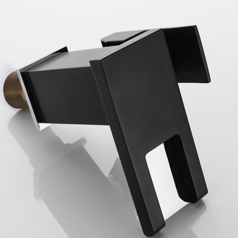 Avtoit | Modern Faucet for Sink Brass Lever Handles LED Waterfall Sink Mixer
