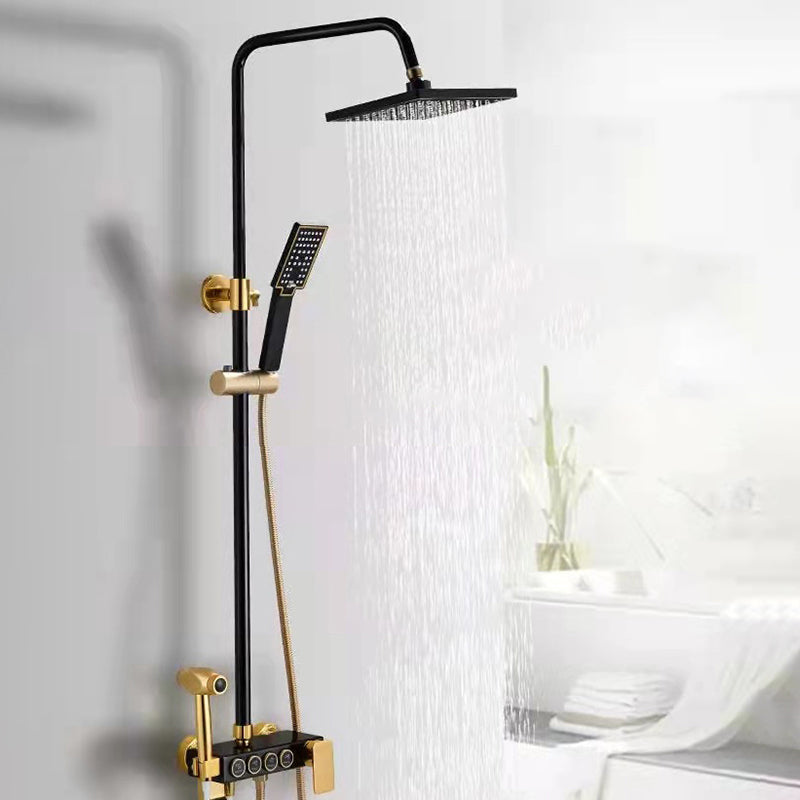 Avtoit | Modern adjustable water flow shower faucet shower arm shower system on the wall